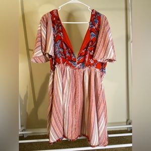 Boho free people tunic! Size large